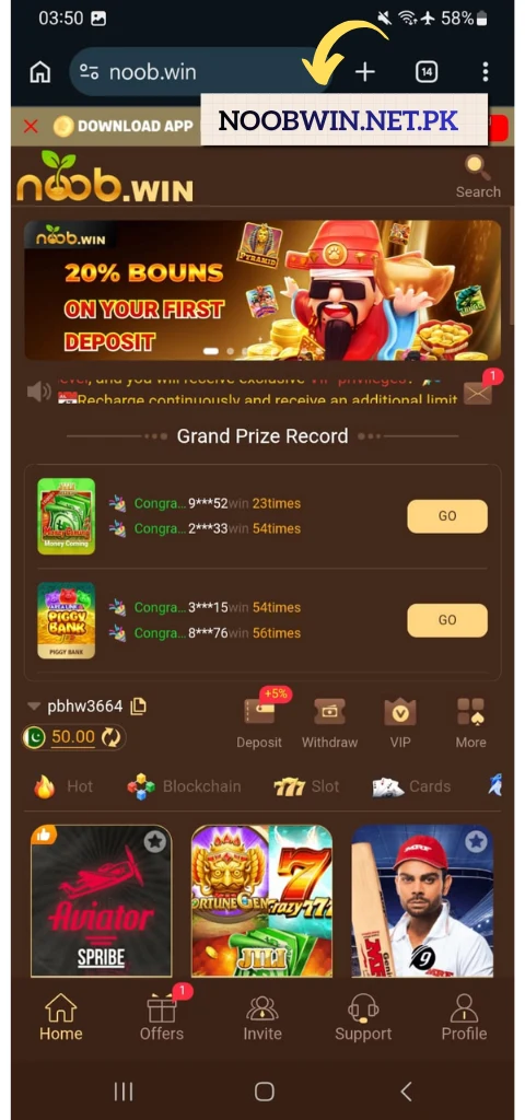NoobWin Game